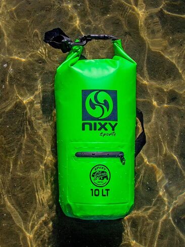 NIXY Waterproof Dry Bag 10L Roll Top - Lightweight and Durable for Paddleboarding, Kayaking, Hiking, Camping, Boating, Beach, Swimming, Sailing, and More - Protect Your Valuables and Exploration in Saudi Arabia