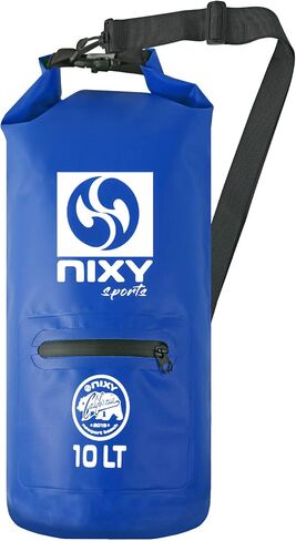 NIXY Waterproof Dry Bag 10L Roll Top - Lightweight and Durable for Paddleboarding, Kayaking, Hiking, Camping, Boating, Beach, Swimming, Sailing, and More - Protect Your Valuables and Exploration in Saudi Arabia