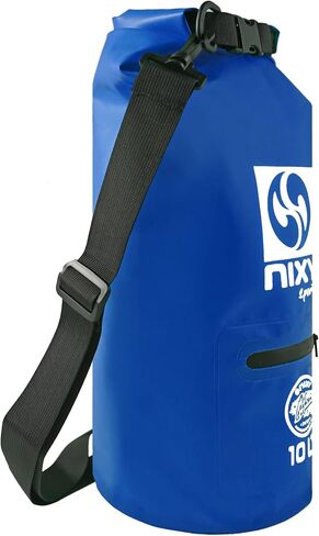 NIXY Waterproof Dry Bag 10L Roll Top - Lightweight and Durable for Paddleboarding, Kayaking, Hiking, Camping, Boating, Beach, Swimming, Sailing, and More - Protect Your Valuables and Exploration in Saudi Arabia