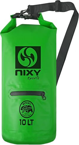NIXY Waterproof Dry Bag 10L Roll Top - Lightweight and Durable for Paddleboarding, Kayaking, Hiking, Camping, Boating, Beach, Swimming, Sailing, and More - Protect Your Valuables and Exploration in Saudi Arabia