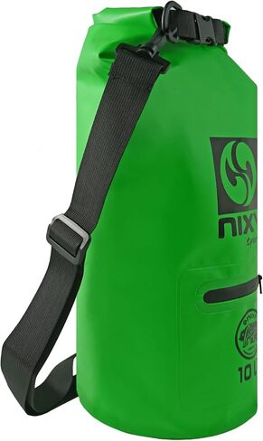 NIXY Waterproof Dry Bag 10L Roll Top - Lightweight and Durable for Paddleboarding, Kayaking, Hiking, Camping, Boating, Beach, Swimming, Sailing, and More - Protect Your Valuables and Exploration in Saudi Arabia