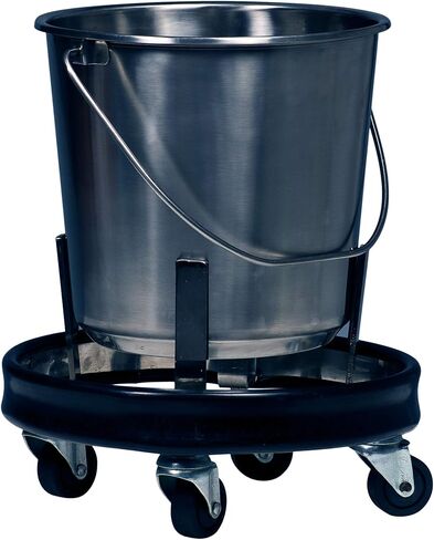 Graham-Field Stainless Steel Kick Bucket and Stand Set, 12.5 Quart Capacity, 3267 in Saudi Arabia