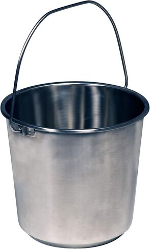 Graham-Field Stainless Steel Kick Bucket and Stand Set, 12.5 Quart Capacity, 3267 in Saudi Arabia