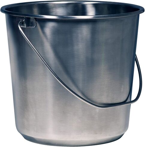 Graham-Field Stainless Steel Kick Bucket and Stand Set, 12.5 Quart Capacity, 3267 in Saudi Arabia