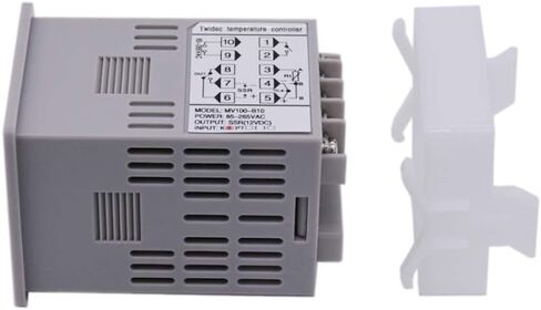 Twidec/MV100-B10 Digital Display PID Temperature Controllers Thermostat Regulator AC 85V - 265V MY-104+ K Sensor Thermocouple + Heat Sink and Solid State Relay SSR 40 DA in Saudi Arabia
