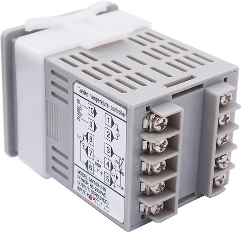 Twidec/MV100-B10 Digital Display PID Temperature Controllers Thermostat Regulator AC 85V - 265V MY-104+ K Sensor Thermocouple + Heat Sink and Solid State Relay SSR 40 DA in Saudi Arabia