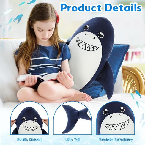 MaoGoLan Large Axolotl Plush Stuffed Animal,Big Axolotl Plush Pillow Toy,Giant Stuffed Axolotl Body Pillow for Valentine Birthday Christmas Day Gift Blue in Saudi Arabia