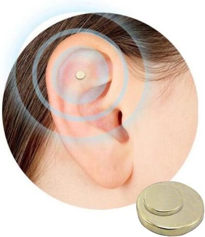 Beavorty Magnetic Quit Stop Magnet Magnetic Ear Auricular Loss Weight Acupressure for Women Men 10 Pairs in Saudi Arabia