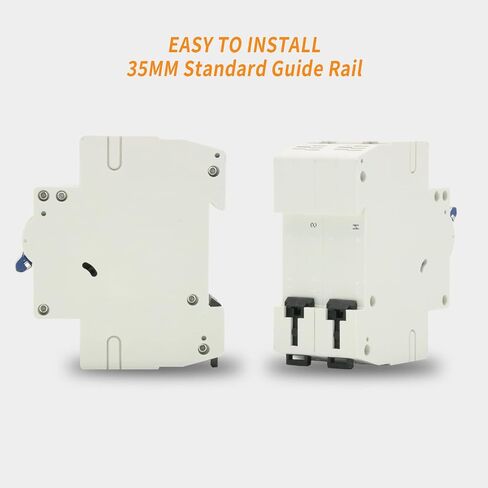 2 Pole DC Miniature Circuit Breaker, 500V 16 Amp DC Breaker Solar Disconnect Switch C16 for Solar Panel PV System in Saudi Arabia