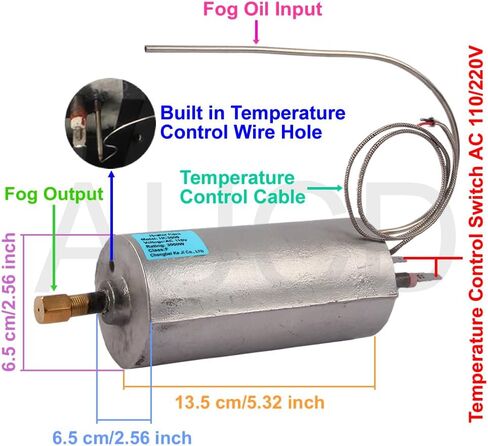 AC 110V 400W Stage Smoke Fogging Machine Heater Rod Spare Fogger Heating Core Pipe 30DCB Oil Pump Disco DJ Party Show Parts in Saudi Arabia