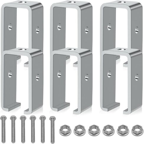 Channel Trolley Track Hanger Bracket, P1834-EG Intermediate Support Hanger Bracket for All 1-5/8" Strut Channel, Heavy Duty Track Joiner Support Bracket 4 Packs in Saudi Arabia