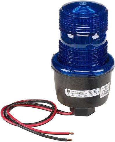 ضوء تحذير إشارة فيدرالية منخفضة المستوى، LED، أحمر، 120 فولت تيار متردد، LP3PL-120R in Kuwait