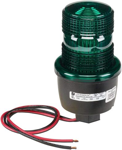 ضوء تحذير إشارة فيدرالية منخفضة المستوى، LED، أحمر، 120 فولت تيار متردد، LP3PL-120R in Kuwait