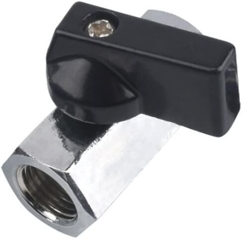 Brass Mini Ball Valve NPT Female x Male Shut-Off Valve (3/8" NPT) in Saudi Arabia