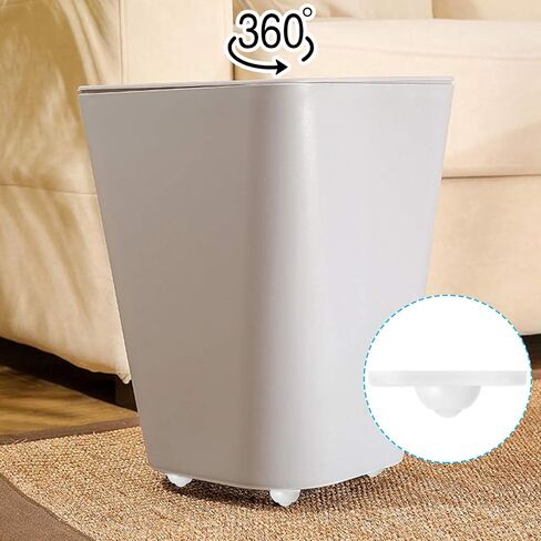 8 قطع عجلات صغيرة ذاتية اللصق، عجلة عالمية تدور 360 درجة، عجلات دوارة كروية بلاستيكية لأجهزة المطبخ، بكرة لاصقة لصندوق تخزين سلة المهملات، أجهزة أثاث صغيرة in Saudi Arabia
