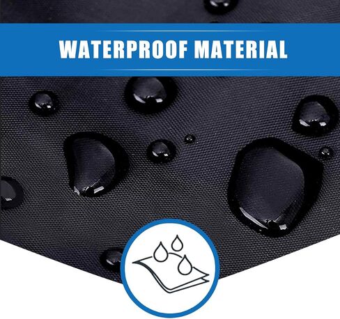 غطاء دراجة لدراجتين أو 3 دراجات حماية ضد الماء، قماش أكسفورد مضاد للمطر والشمس والأشعة فوق البنفسجية والغبار والرياح، مقاوم للرياح في الهواء الطلق شديد التحمل وأشعة الشمس فوق البنفسجية للدراجة الكهربائية على الطرق الجبلية وما إلى ذلك in Saudi Arabia