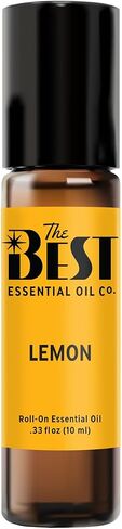 The Best Lemon Essential Oil Roll-On- Premium Grade- Pre-Diluted in Coconut Oil- Ready to Use- 10 ml (.33 fl oz) in Saudi Arabia