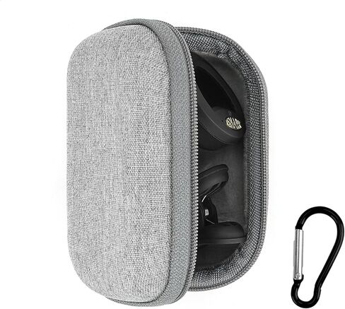 حافظة صلبة لموالف الجيتار، غطاء تخزين موالف الجيتار المحمول، متوافق مع Fender FT-1، FCT-2، Aroma Clip-on، D'Addario Clip On، Joyo Clip-on، مع حقيبة حامل اختيار (رمادي) in Saudi Arabia