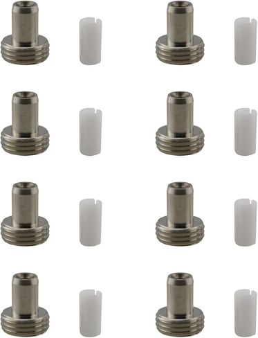 8X Fiber Optical Ceramic Core Fiber Optic Visual Fault Locator Metal Heads Metal Tips and 8X Mental Heads for Visual Fault Locator Fiber Optic Tester Light Meter Network Cable Tester in Saudi Arabia