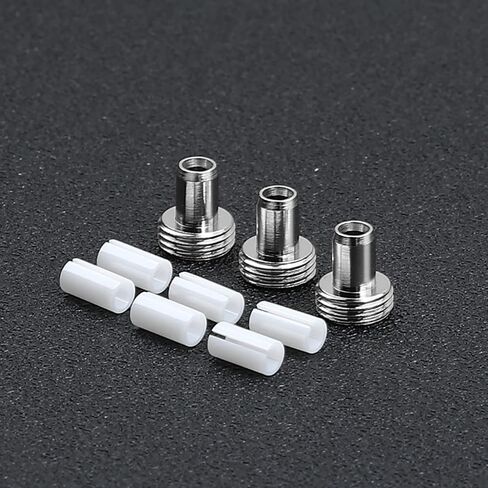 8X Fiber Optical Ceramic Core Fiber Optic Visual Fault Locator Metal Heads Metal Tips and 8X Mental Heads for Visual Fault Locator Fiber Optic Tester Light Meter Network Cable Tester in Saudi Arabia