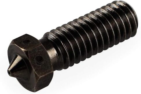 Hardened Steel Volcn Nozzles 0.4mm for 3D Volano Hotend for 3D Printing High Temperature PEI PEEK Carbon Fiber Filament 1.75mm in Kuwait
