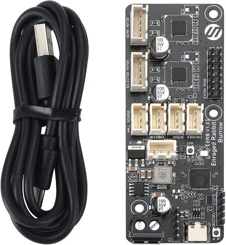FYSETC Vorn 2.4 Upgrade Extruder System ERCF(EnragedRabbit Carrot Feeder) Support Multimaterial Switch No Printed Part with Self-Produced ERB Module(ERP2040) Compatible Vorn 3D Printers-6 Channels in Saudi Arabia
