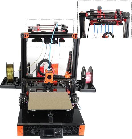 FYSETC Vorn 2.4 Upgrade Extruder System ERCF(EnragedRabbit Carrot Feeder) Support Multimaterial Switch No Printed Part with Self-Produced ERB Module(ERP2040) Compatible Vorn 3D Printers-6 Channels in Saudi Arabia