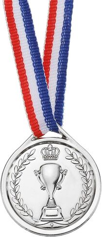 PATIKIL Mini Bronze Award Medals, Plastic Winner Medals for Award with Ribbon for Competitions Party Favors in Saudi Arabia