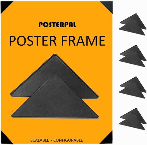 Cargo Cult Poster Frame - one size fits all magnetic poster hanger frame. A scalable, configurable art, canvas, and poster frame system. You can also paint them, laser engrave them, or deck them out in rhinestones. The possibilities are endless. in Saudi Arabia