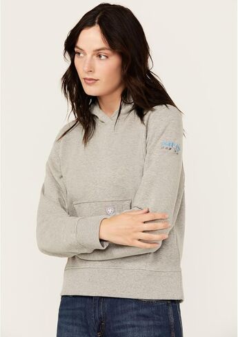 Ariat Women's Rebar Lightweight Cropped Hoodie in Saudi Arabia