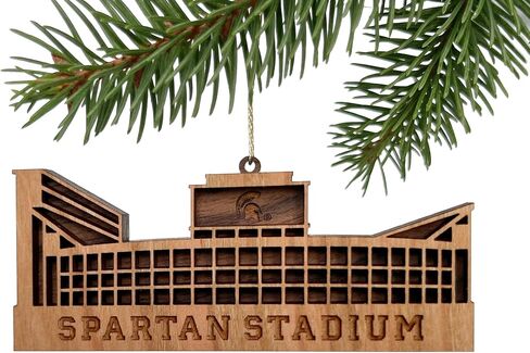 University of Florida Christmas Ornament, NCAA Football Florida Gators Ben Hill Griffin Stadium Art, Officially Licensed, UA Holiday Hanging Decor for Christmas Tree in Saudi Arabia
