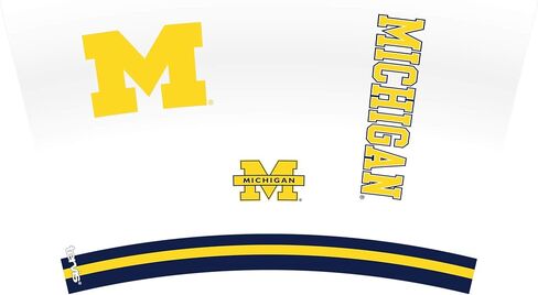 Tervis Made in USA Double Walled University of Michigan UM Wolverines Insulated Tumbler Cup Keeps Drinks Cold & Hot, 16oz, Big M in Saudi Arabia