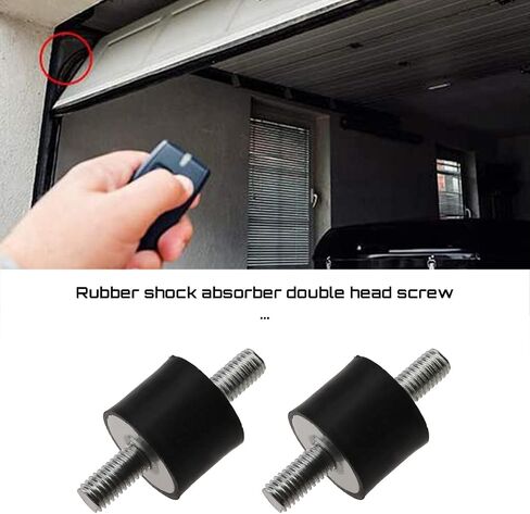 4 Packs M8 Double Male Anti Vibration Rubber Mount Kit 25x20mm for Air Compressor Pump Rubber Shock Absorber Mount Bobbin in Saudi Arabia
