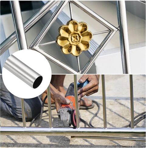 304 Stainless Steel Tube (13mm OD x 0.5mm Wall T x 300mm L), Straight Tubing - for Home Furnishing, Machinery in Saudi Arabia