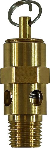 كينغستون 1/4 "NPT صمام تخفيف الضغط الصناعي ذو المقعد الناعم من النحاس، صنع في الولايات المتحدة الأمريكية. (20 رطل لكل بوصة مربعة / 27 SCFM) in Kuwait