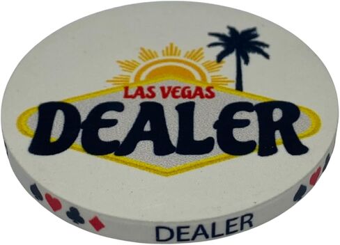 Vegas Chip Ceramic Poker Chip Set for Texas Hold'em - 500-Piece Poker Ceramic Kit, 10-Gram Poker Chips, Durable & Long-Lasting Numbered Casino Chips - Includes Black Aluminum Case in Saudi Arabia
