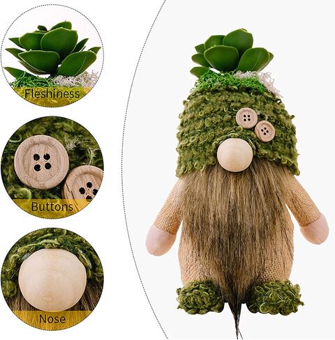 قطعتان من قطيفة التماثيل النضرة، ديكورات التماثيل الصيفية للمنزل، ديكور صينية متدرجة للمطبخ، هدايا التماثيل المحشوة لعيد الحب للنساء، زخارف يدوية الصنع ديكورات منزلية سويدية in Kuwait