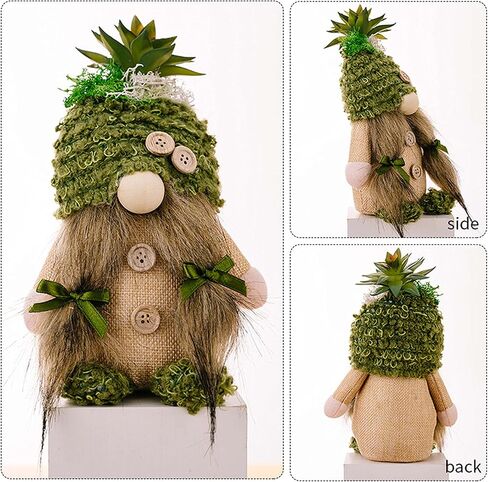 قطعتان من قطيفة التماثيل النضرة، ديكورات التماثيل الصيفية للمنزل، ديكور صينية متدرجة للمطبخ، هدايا التماثيل المحشوة لعيد الحب للنساء، زخارف يدوية الصنع ديكورات منزلية سويدية in Kuwait