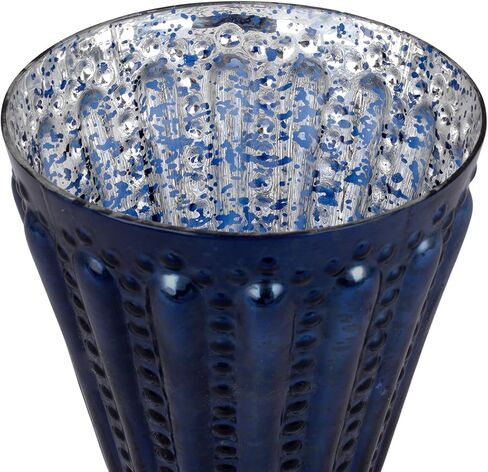 Koyal Wholesale Mismatched Votive Candle Holders Mega Set of 12 (Navy Blue) in Saudi Arabia
