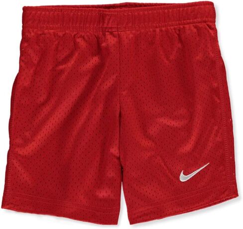 Nike Toddler Boys Athletic Mesh Shorts (4 Little Kids, University Red) in Saudi Arabia
