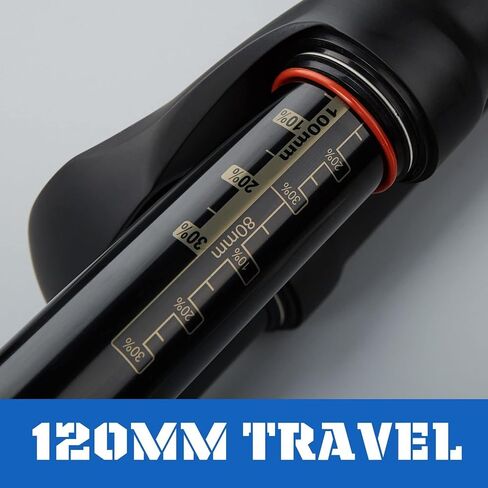 دورات كوركي دراجة هوائية جبلية شوكة تعليق هوائية جهاز تحكم عن بعد 26/27.5/29 سفر 120mm-QR 9mm- شوكات أمامية مستقيمة MTB in Kuwait