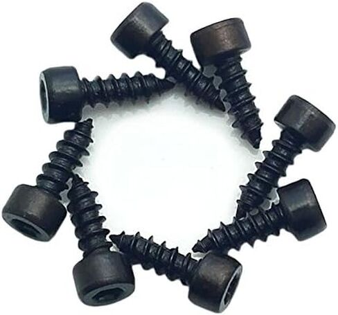 50pcs M2 x 6mm Alloy Steel Allen Hex Socket Head Cap Self-Tapping Screws in Saudi Arabia
