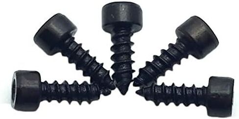 50pcs M2 x 6mm Alloy Steel Allen Hex Socket Head Cap Self-Tapping Screws in Saudi Arabia