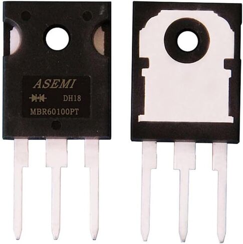 MBR60100PT ASEMI Schottky Barrier Diode TO-247/3P 60A100V with Heat Sink for Transformer (5) in Kuwait