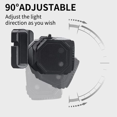 LED Rechargeable Headlamp, 9 Lighting Modes, Motion Sensor, RGB/white light/SOS flashing LED Headlamp for Outdoor Camping, Running, Cycling, Climbing, Fishing, Hiking, Repairing, headlamp rechargeable in Saudi Arabia