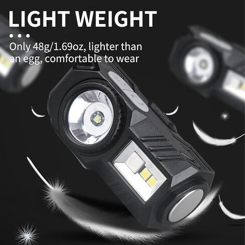 LED Rechargeable Headlamp, 9 Lighting Modes, Motion Sensor, RGB/white light/SOS flashing LED Headlamp for Outdoor Camping, Running, Cycling, Climbing, Fishing, Hiking, Repairing, headlamp rechargeable in Saudi Arabia