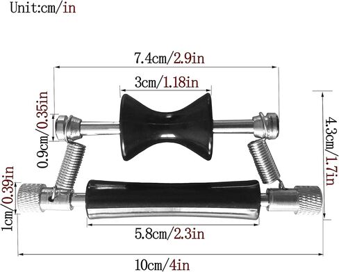 2 Pack Guitar Rolling Capo Sliding Capo Adjustable Capo Rubber and Stainless Steel Capo for Tuning Tone of String Instruments Like Folk Classic Acoustic Electric Guitar Ukulele Mandolin Banjo in Saudi Arabia