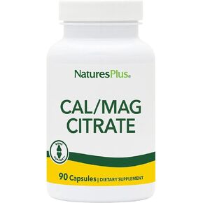 Nature's Plus - Cal/Mag Citrate, 90 Vegetarian Capsules