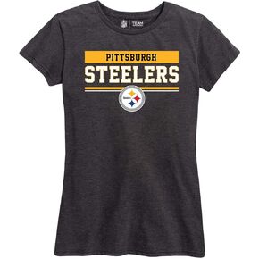 Team Fan Apparel NFL Gameday Women's Relaxed Fit T-shirt - Rib Neck Contour - Tagless Short Sleeve Tee - Stay Cool & Stylish