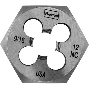IRWIN Hanson 6848 9/16-12" 1-7/16" Nc Sh Die for Tap Die Extraction